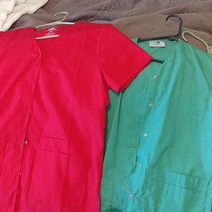 Scrub tops